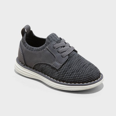 Toddler Shane Knit Dress Shoes - Cat & Jack™ Charcoal Gray