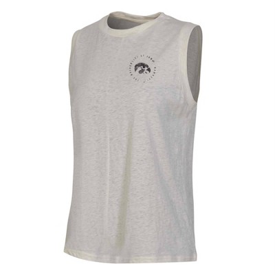 NCAA Iowa Hawkeyes Women's Oatmeal Tank Top