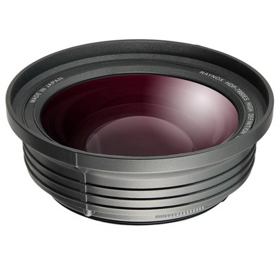Raynox HDP-7880ES 0.79x Wide-Angle Conversion Lens Compatible to the latest 4K/HDV Camcorders (55mm-62mm Filter Size)