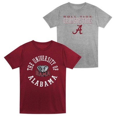 NCAA Alabama Crimson Tide Toddler Boys' 2pk T-Shirt