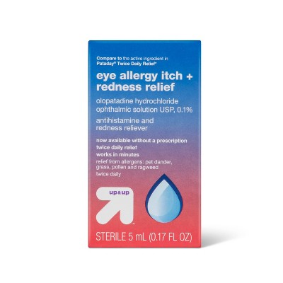 Twice Daily Eye Allergy Itch Relief 0.1% Drops - 5mL - up&up™