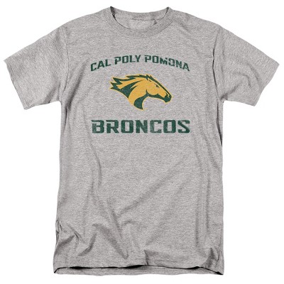 Men's California State Polytechnic University Pomona Official Broncos Logo T-Shirt