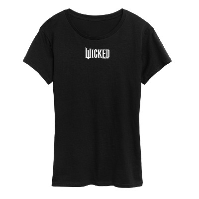 Women's - Wicked - White Logo Short Sleeve Graphic T-Shirt