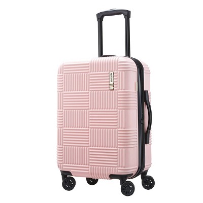 American Tourister NXT Checkered Hardside Carry On Spinner Suitcase