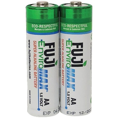 Fuji EnviroMax™ AA Super Alkaline Batteries