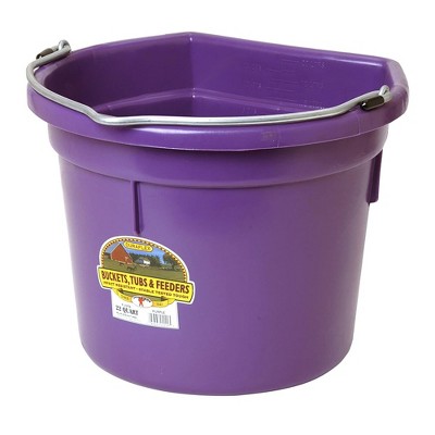 Little Giant All Purpose Heavy Duty Flat Back 22 Quart Plastic Bucket