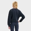 Girls' Airy Sleek Crewneck Sweatshirt - All In Motion™ - 2 of 3