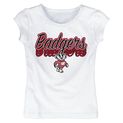 NCAA Wisconsin Badgers Toddler Girls' T-Shirt