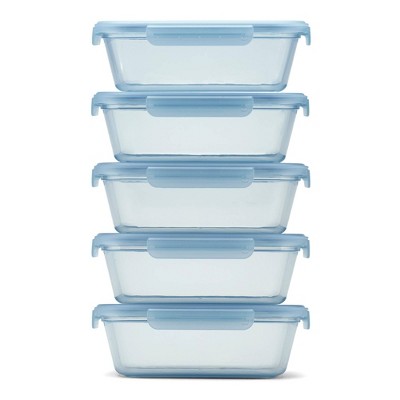 Ello 10pc Snap and Nest Meal Prep Food Storage Containers