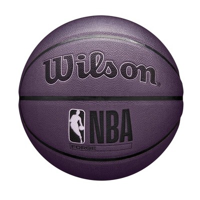 Wilson Size 7 NBA Forge Basketball - Purple