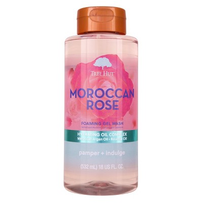 Tree Hut Moroccan Rose Foaming Gel Body Wash - 18 fl oz