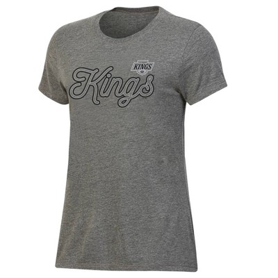 NHL Los Angeles Kings Women's Gray Fashion T-Shirt