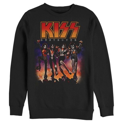 Men's KISS Destroyer  Sweatshirt - Black - Medium