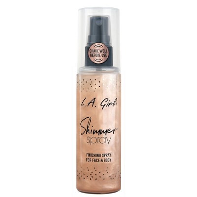 L.A. Girl Shimmer Rose Gold Setting Spray - 2.7 fl oz