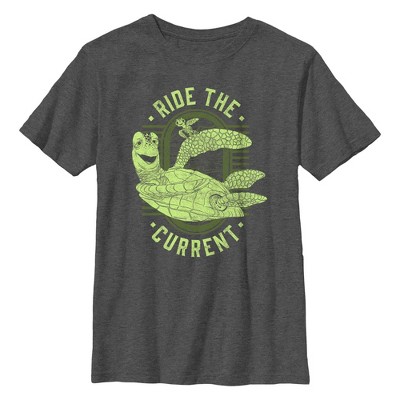 Boy's Finding Nemo Crush and Squirt Ride the Current T-Shirt