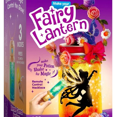 Joyfy Fairy Lantern Craft Kit, 2-in-1 Moon Lamps Arts and Crafts for Kids, Fairy Toys Crafts Birthday Halloween Gifts for Girls Age 6 up