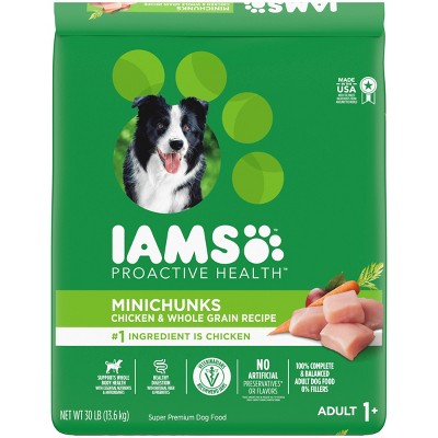 IAMS Proactive Health Chicken and Whole Grain Flavor Minichunks Dry Dog Food