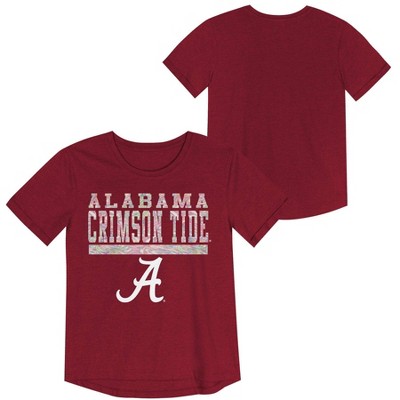 NCAA Alabama Crimson Tide Girls' Foil T-Shirt
