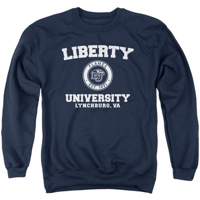 Liberty University Official Circle Logo Adult Crewneck Sweatshirt