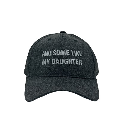 Awesome Like My Daughter Hat Funny Dad Cap - Crazy Dog