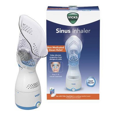 Vicks Personal Steam Inhaler with Variable Steam Control & Soft Mask - 22.56oz