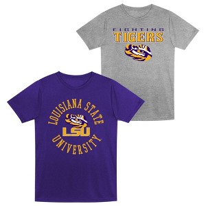 NCAA LSU Tigers Toddler Boys' 2pk T-Shirt - 1 of 3