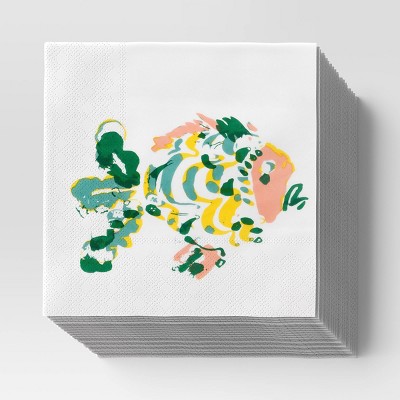 Coastal 20pk Cocktail Napkins - Threshold™