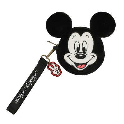 Disney Mickey Mouse Character Head 4.75" Coin Pouch