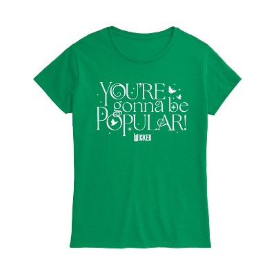 Women's - Wicked - Youre Gonna Be Popular Short Sleeve Graphic T-Shirt