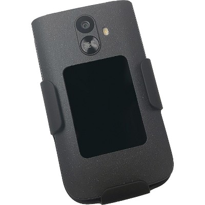 Nakedcellphone Holster for TCL Flip 3 Phone or TCL Flip 4 5G - Belt Clip Holder Case - Black