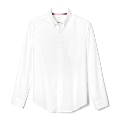 French Toast School Uniform Co-Ed Long Sleeve Oxford Shirt