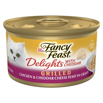 Purina Fancy Feast Grilled Gravy Delights Feast Wet Cat Food Can  - 3oz