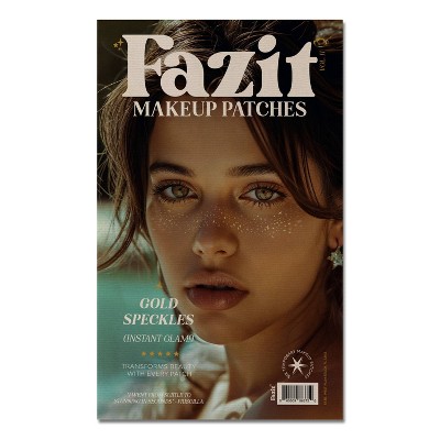 Fazit Gold Glitter Freckle Makeup Patches
