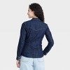 Women's Slim Fit Tailored Long Sleeve Western Denim Shirt - Universal Thread™ - 2 of 3