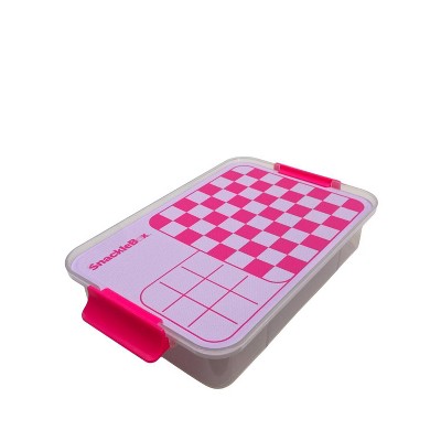 Farberware Snackle Box Checkers Food Storage Container
