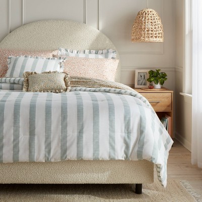 8pc Cabana Striped Floral Comforter and Sheet Set - Threshold™