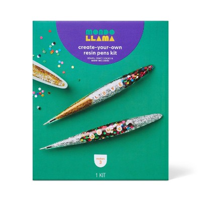 Father's Day Craft 3ct Resin Pen Kit - Mondo Llama™