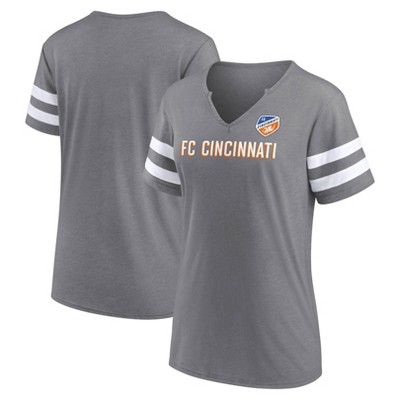 MLS FC Cincinnati Women's Gray Split T-Shirt