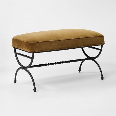 Metal Bench Olive Green - Threshold™ designed by Studio McGee
