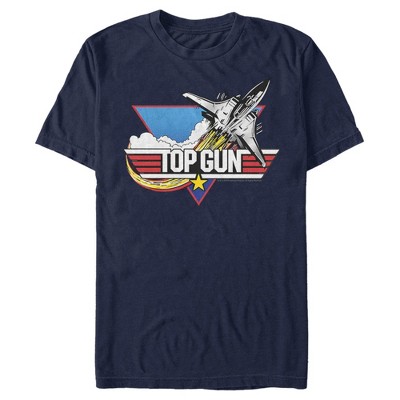 Boy's Top Gun Fighter Jet Logo T-Shirt