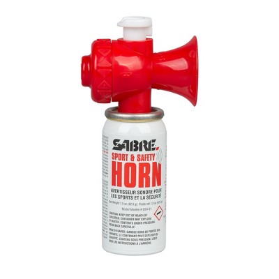 Sabre Sport And Safety Horn: Personal Alarm & Emergency Horn for Sports & Safety, Plastic & Aluminum, No Battery Needed