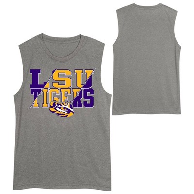 NCAA LSU Tigers Girls' Poly Tank Top