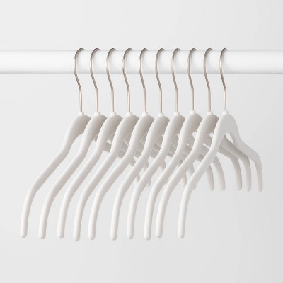 10pk Shirt Flocked Hangers - Brightroom™