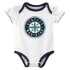 MLB Seattle Mariners Infant Girls' 3pk Bodysuit - 2 of 4