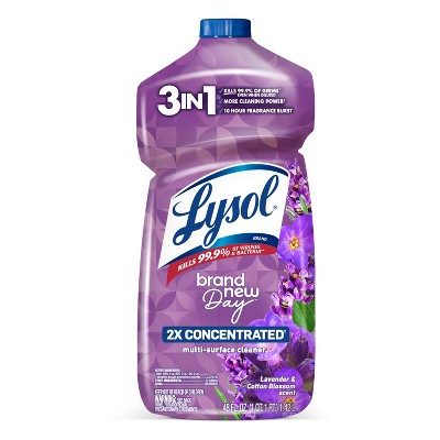 Lysol Lavender Concentrated Multi Surface All Purpose Cleaner - 48 fl oz