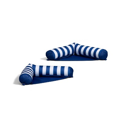 Big Joe Noodle Sling, No Inflation Needed Pool Seat with Armrests, Quick Draining Fabric
