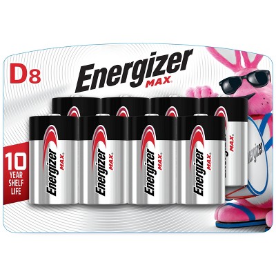 Energizer Max D Batteries - Alkaline Battery