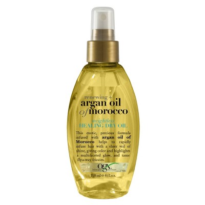 OGX Renewing + Argan Oil of Morocco Weightless Healing Dry Oil Lightweight Hair Oil Mist - 4 fl oz