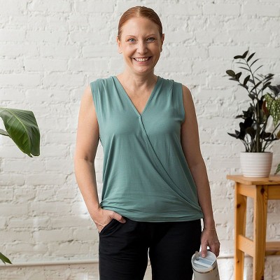 Of An Origin Maternity & Nursing Wrap Tank