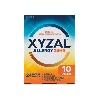 Xyzal¨ Allergy Relief Tablets - Levocetirizine